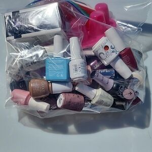 Assorted Pink & Neutral Gel Nail Polish Kit - Multiple Brands